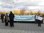 Bürgerallianz Thüringen e.V. und ihre Unterstützerinnen im Gespräch
